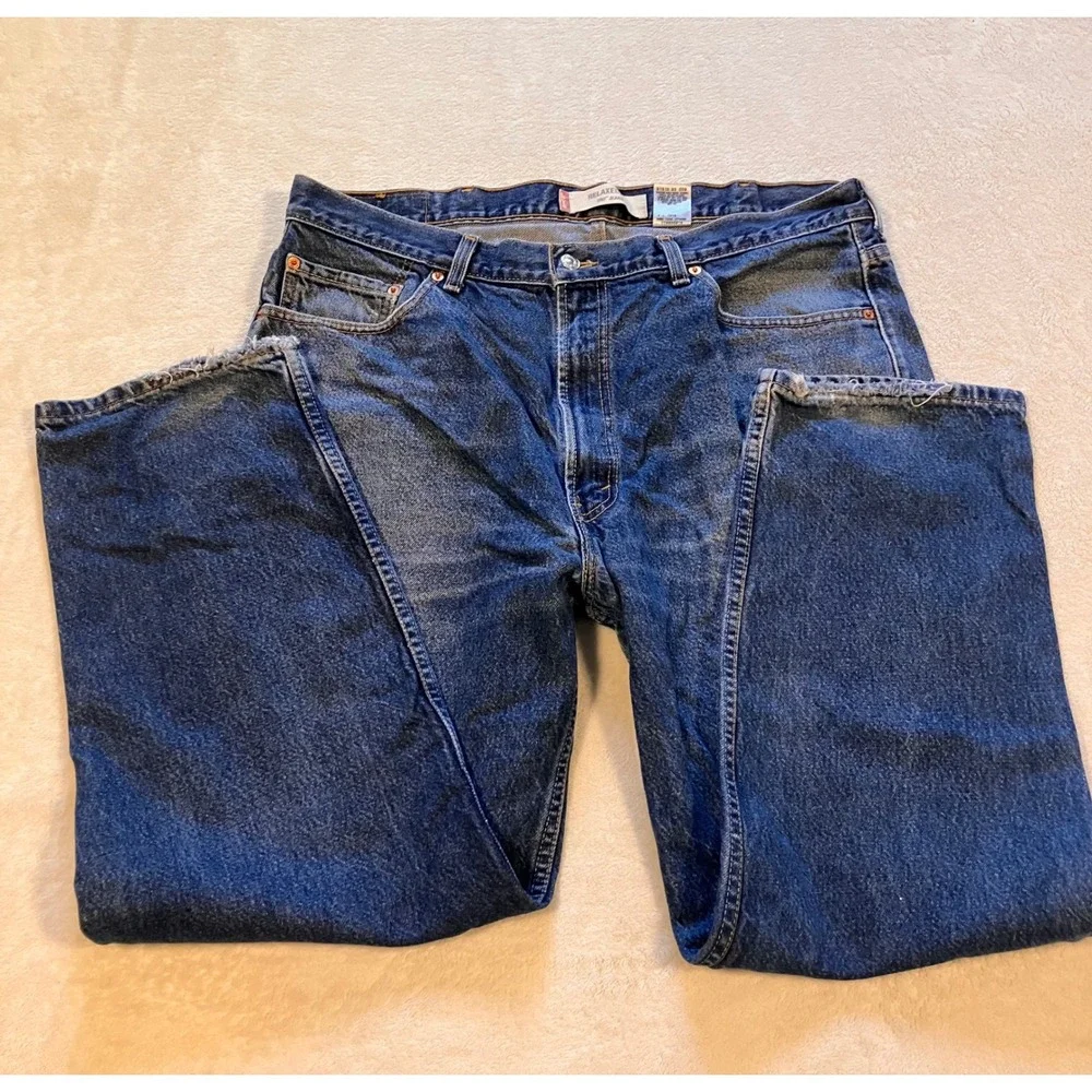 Levi's 550 Relaxed Fit Jeans Mens 40x30 Blue Medium Wash Denim Canada Made
